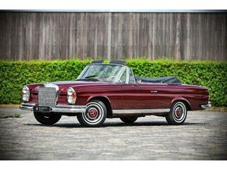 mercedes 220 se cabriolet w111 - 1961