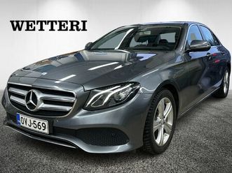 mercedes-benz e 350 d a premium business/suomi auto/merkki huollettu/peruutuskamera/navi - wetteri vaihtoauto tarkastettu/hieno auto/ v6 diesel/
