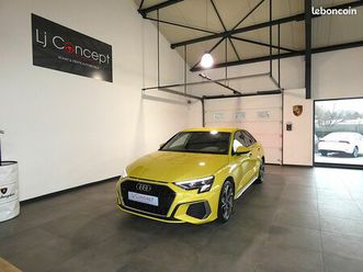 audi a3 iv berline 35 tfsi 150 ch s line bvm6 - 1°main - origine france - suivi audi - tva - 29'965 km - sièges sport - apple carplay - full led - jantes 18