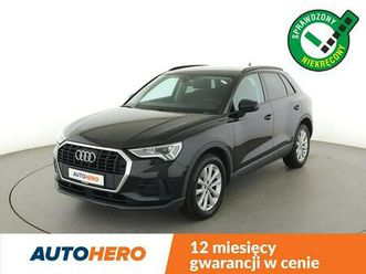 audi q3 s-tronic virtual navi pdc climatronic hak grzane fotele tempomat warszawa
