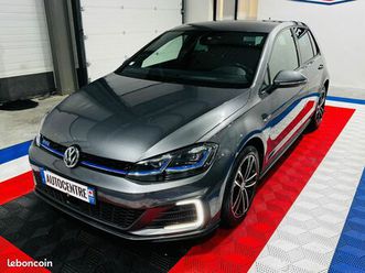 vw golf gte 1.4 tsi 204 ch hybride rechargable /camera de recul / cockpit / carplay / clim auto / garantie