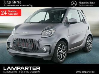 smart eq fortwo cabrio prim/excp/leder/nav/led/kam/wip