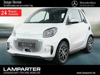smart eq fortwo cabrio prim/excp/leder/nav/led/kam/wip