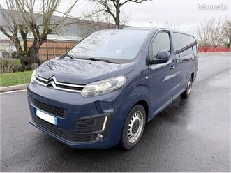 citroën jumpy xl 2.0 bluehdi 180cv eat8 driver - toutes options : kit bois, attelage, grip control, pack look xénons, etc…