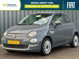 fiat 500 1.0 70pk hybrid lounge navigatie | dab | carplay nl auto