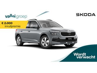 škoda kamiq selection (1) 1.0 tsi 85 kw / 115 pk suv 6 versn.