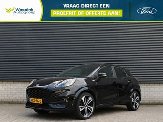 ford puma i st-line vignale 125pk automaat i adaptive cruise control i winterpack i camera i b&o audio