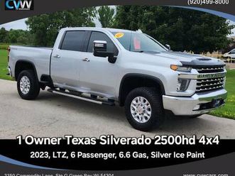 2023 chevy silverado 2500hd crew cab ltz 4x4 texas truck w/ 110k miles