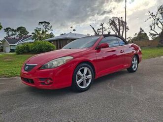 toyota solara convertible red
