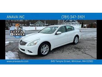 used 2011 infiniti g37x base