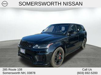 used 2019 land rover range rover sport hse