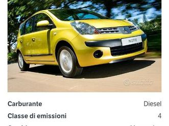 nissan note grigia con gancio.traino