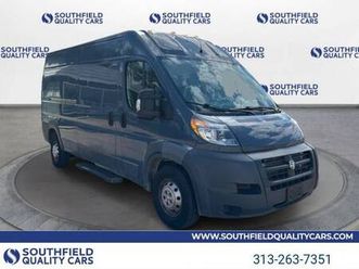 2018 ram promaster cargo van van bright white clearcoat