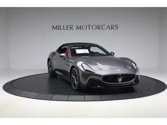 used 2026 maserati grancabrio convertible