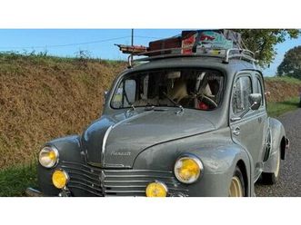 1953 renault 4cv gris manuel, 4 vitesses conduite à gauch...