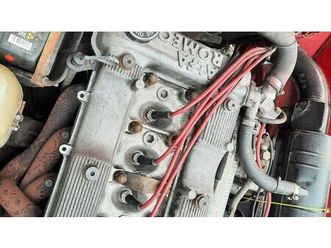 1989 alfa romeo spider rouge manuel, 5 vitesses conduite...