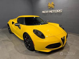 alfa romeo 4c giallo prototipo