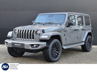 jeep wrangler - 2.0t rubicon brute | cabrio | apple-android | adaptive cruise control | trekhaak