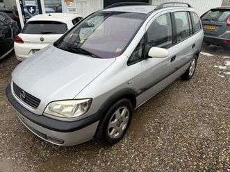 opel zafira - 1.8-16v elegance*7 persoons
