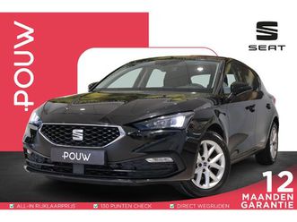 seat leon 1.0 tsi 110pk style business intense | rijklaar! | camera | stoelverwarming | stuurwielverwarming | apple carplay / android auto