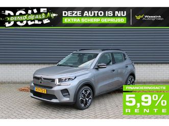 citroën c3 plus turbo 100pk i apple carplay/android auto i parkeersensoren i cruise control