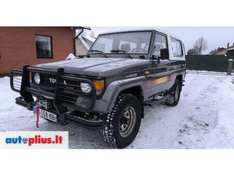 toyota land cruiser, 2.4 l., convertible