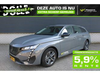 peugeot 308 sw demo deal active pack business 130pk i navigatie i apple carplay/android auto