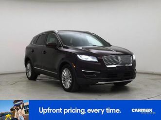 used 2019 lincoln mkc standard