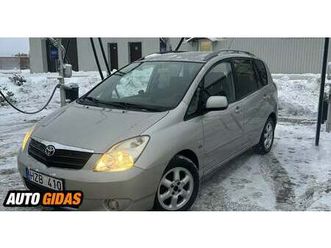 toyota corolla verso 2004 m vienatūris | skelbimas | 0138528578