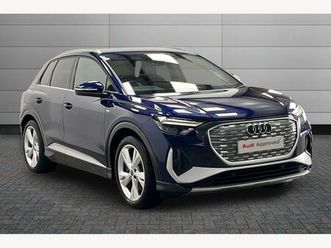 audi q4 150kw 40 82kwh s line 5dr auto