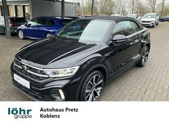 t-roc cabriolet 1.5 tsi dsg r-line ahk, rfk, na...