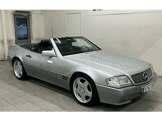 mercedes-benz sl 320 cab hardtop läder påkost ca mkt fin bil