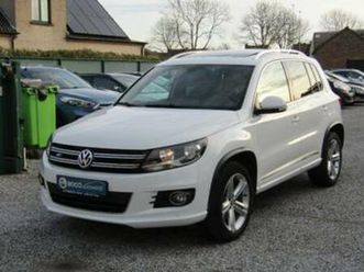 ② vw tiguan 2.0 tdi r-line — volkswagen — 2ememain