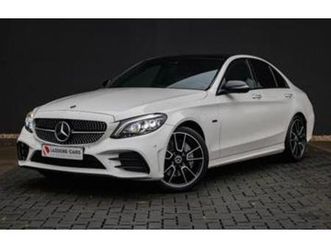 ② mercedes-benz c 300 de 9g-tronic amg line-panodak-carplay — mercedes-benz — 2ememain