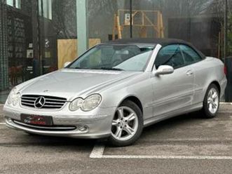 ② mercedes clk 240/cabrio/automatique/climatisation/115418km — mercedes-benz — 2ememain