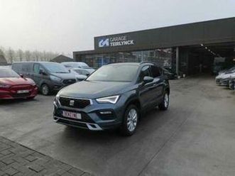 ② seat ateca style luxe 1.0 tsi 110pk camera trekhaak '21 — seat — 2ememain