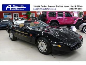 1986 chevrolet corvette pace car edition