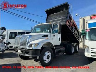 2005 international workstar 7400 dt466, 12 cu yd, new tires, new bed p