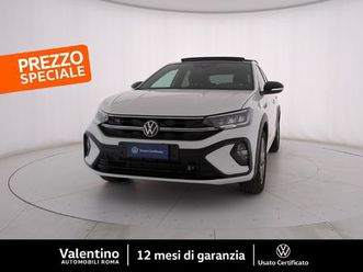 volkswagen taigo 1.0 tsi 110 cv r-line del 2024 usata a roma