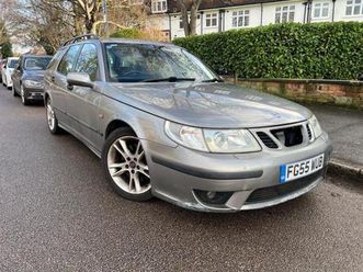 saab, 9-5, estate, 2005, 2.3 high turbo output ,long mot,edition,ulez , automatic