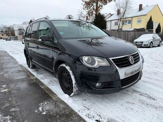 volkswagen touran highline cross 2.0 tdi dsg ahk pdc leder