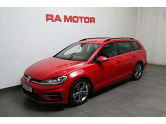 volkswagen golf 1,5 tsi 150hk r-line dsg sportscombi värmare drag
