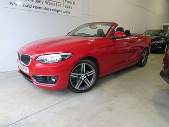 2018 bmw 2 series 1.5 218i sport (136bhp) convertible 2d auto