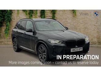 bmw x3 xdrive30d m sport 3.0 5dr
