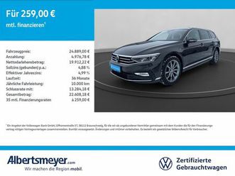 volkswagen passat variant 2.0 tdi elegance +dsg+r-line