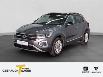 volkswagen t-roc 1.0 tsi style navi led+ sitzh virtual