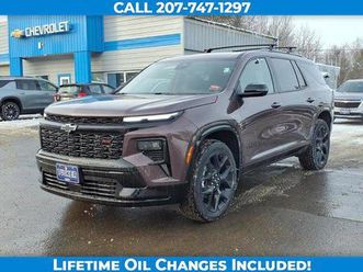 new 2026 chevrolet traverse rs