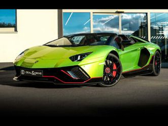 aventador ultimae roadster lp780-4 6.5 v12 - 1 of 250 - verde citrea - full xpel