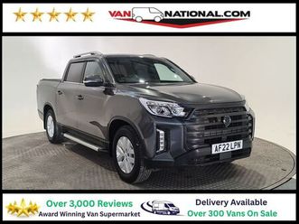 2022 kgm / ssangyong musso 2.2td rhino lwb (181ps)(eu6dt)