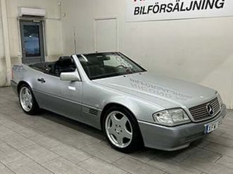 mercedes-benz sl 320 cab hardtop läder påkost ca 100000kr mkt fin bil
